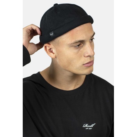 REELL DOCKER CAP BLACK