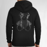 Sale Môme Sweat Capuche Carbone Nounours