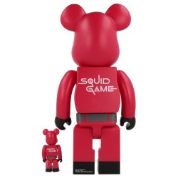 Bearbrick Squid Game Guard (Circle) 400%+100%