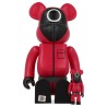 Bearbrick Squid Game Guard (Circle) 400%+100%