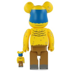 Bearbrick Cyclops (The Simpson) 400%+100%