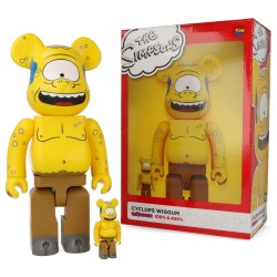 Bearbrick Cyclops (The Simpson) 400%+100%