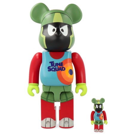 Bearbrick Marvin The Martian (Space Jam) 400%+100%