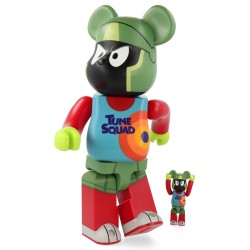 Bearbrick Marvin The Martian (Space Jam) 400%+100%