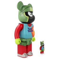 Bearbrick Marvin The Martian (Space Jam) 400%+100%