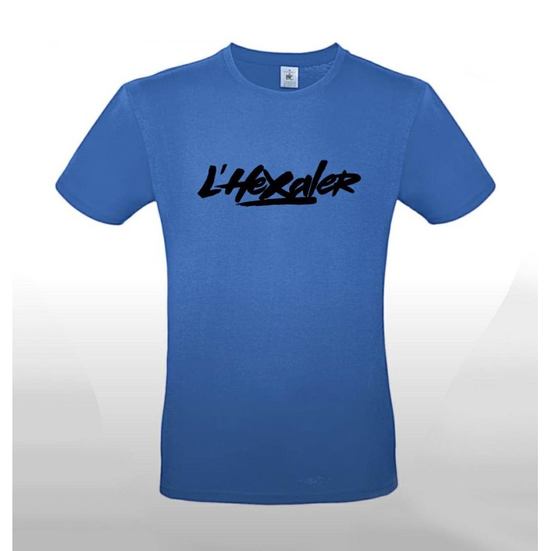 Tee-shirt "L'Hexaler" Bleu