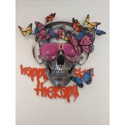 Oeuvre "Happy Skull Therapy"