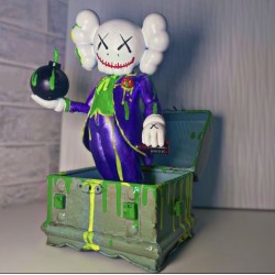 Oeuvre unique "Kaws Joker...