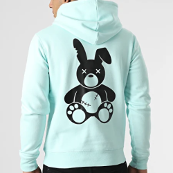 Sale Môme Sweat Lapin Vert...