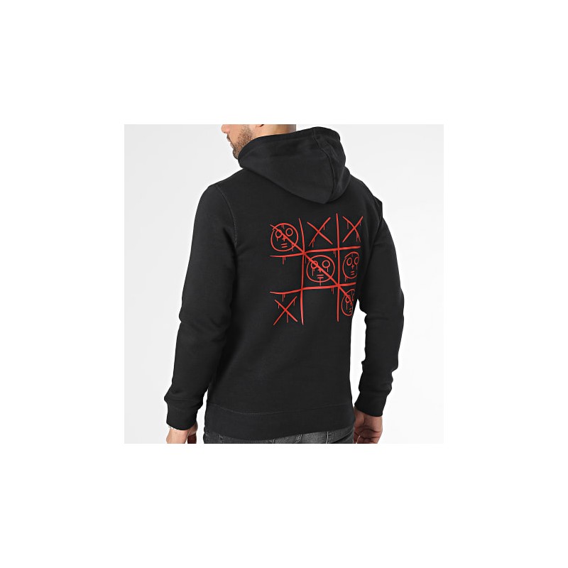 Sale Môme Sweat Morpion Rouge/Noir