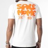 Sale Môme Tee Shirt Painttag Beige / Orange