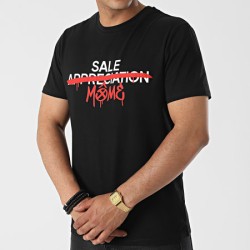 Sale Môme Tee Shirt Exclusion définitive Noir/Rouge