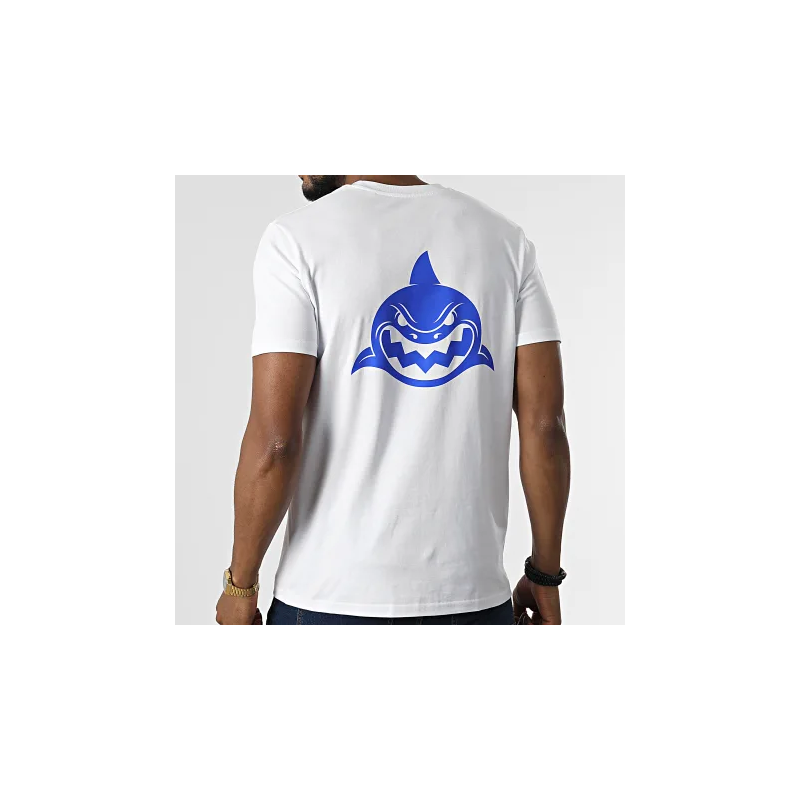 Sale Môme Tee Shirt Requin Bleu