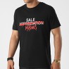 Sale Môme Tee Shirt Avertissement Noir/Rouge